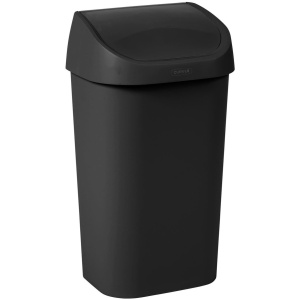 Curver Mistral Swing afvalbak 50L zwart