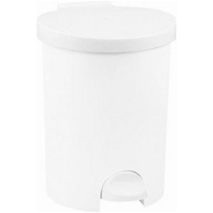 Curver KOSZ-Serie - Vuilnisbak met Pedaal - 15L - Wit