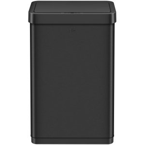 EKO - Mirage X Sensor Bin 80 liter - Stainless steel - Mat zwart - Prullenbak