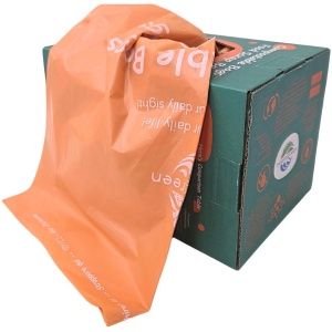 Composteerbare Vuilniszakken 10 Liter - Extra Dikke Keukenafvalzakken (100 stuks)