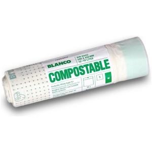 Composteerbare Vuilniszakken M (15-19 liter) - Scheurvast en Biologisch Afbreekbaar