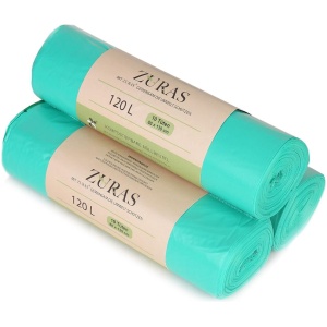 Composteerbare afvalzakken 120/140 liter voor GFT-afval - 30 stuks